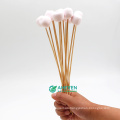 Factory Direct Sale Roasting Bbq Round Skewer Bamboo Sticks With Head Packing